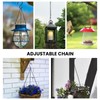 Black Chain for Hanging Plants, 6 PCS Small Chain for