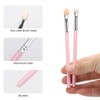 50PCS Eye Shadow Brushes, Makeup Brushes Eyeshadow Applicators Sponge Double