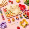 54 PC Cortador de sándwich, cortador de sándwich y sellador,