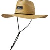 Quiksilver Men's Pierside Lifeguard Beach Straw Hat, Natural