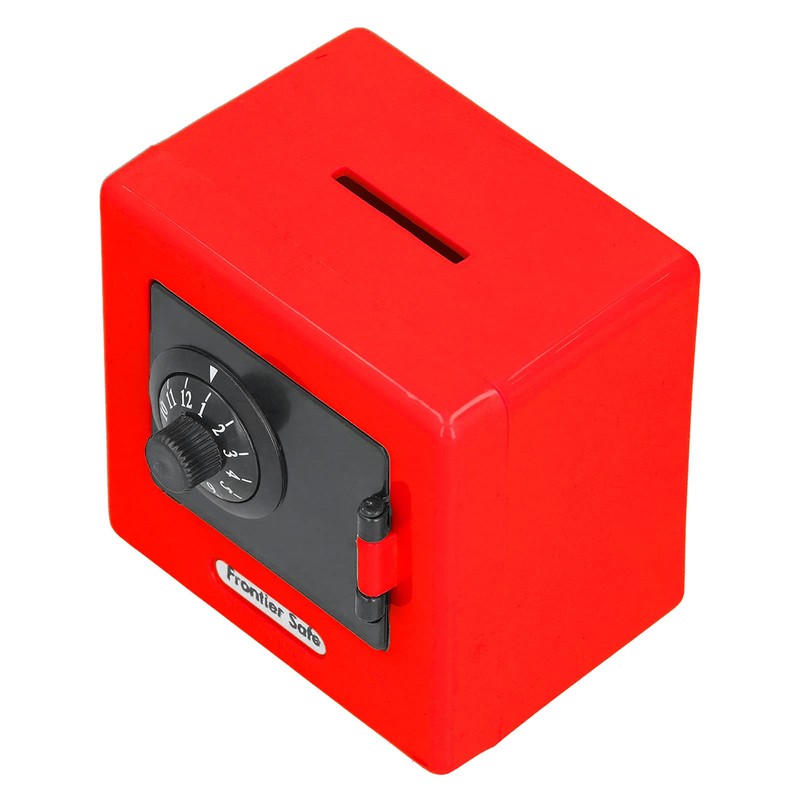 Kids Mini Money Safe Box Coded Lock Coin Cash Saving