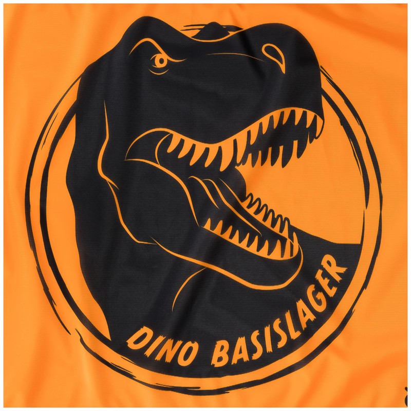 Flag Dino Base Camp 90 x 60 cm (Orange)