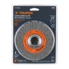 Truper CA-106, Carda para esmeril, de alambre ondulado 6", calibre