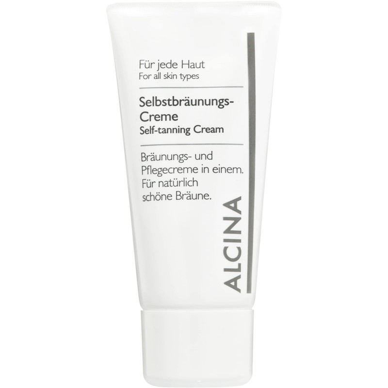 ALCINA Self-Tanning Cream - 1 x 50 ml - For