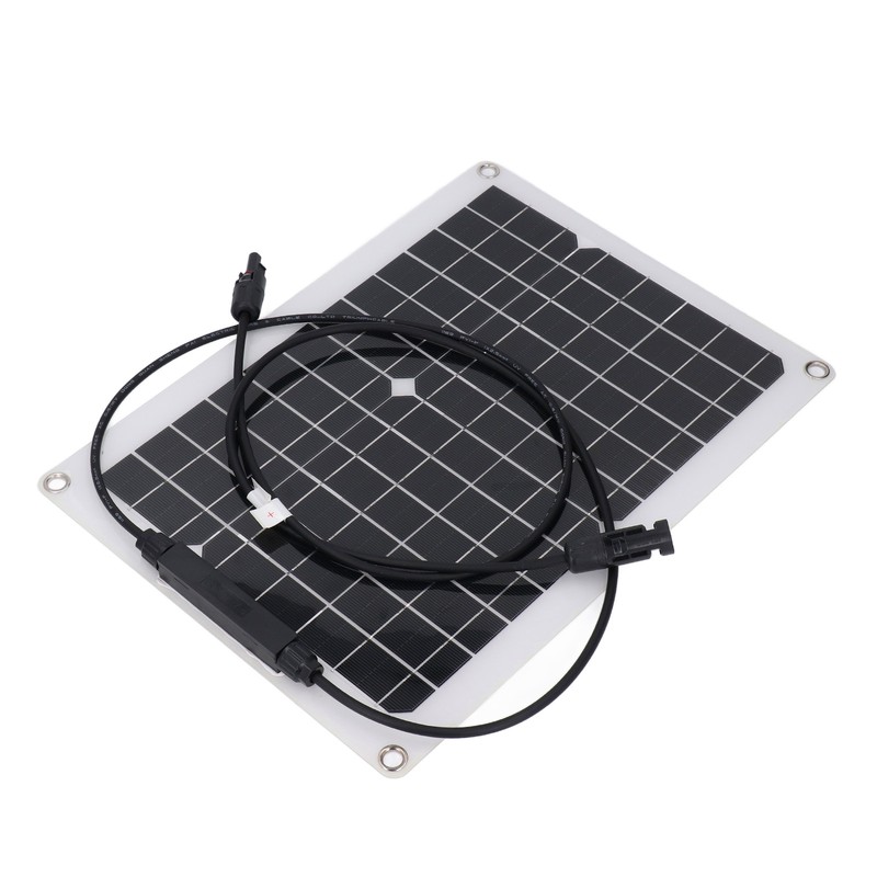 Small Solar Panel Flexible Kit 18V 15W for Battery Charging