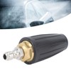 3000PSI Pressure Washer Rotating Turbo Nozzle Quick Connect 360 Degree