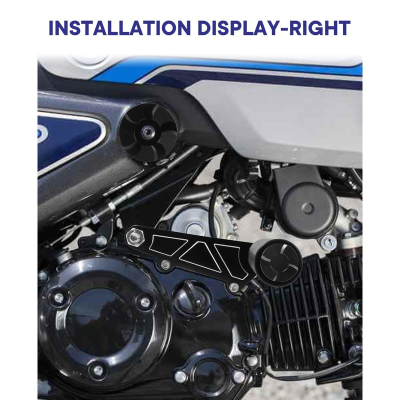 INKUDRI 2024 Grom Frame Sliders 2022 Grom Crash Protection Bars