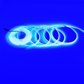 Cinlitek COB LED Strip Light, Ultra-Thin 12V 3mm16.4ft Ultra High Density Tape Light, 480LED/m, CRI 90+, Flexible Cuttable LED Lighting for Home Indoor Decor (Without Power Supply)