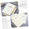 Operitacx 2 Sets 2025 Loose Leaf Paper Notebook Replacement Paper