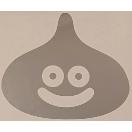 None Metal Slime DQ Sticker Die Cut Decal Self Adhesive Vinyl Dragon Quest Qty 1