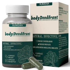 TQIUH Body Deodorizing Supplement, Body Deodorant Supplement,Bodys Deodorant Capsules,90 Capsules (1pcs)