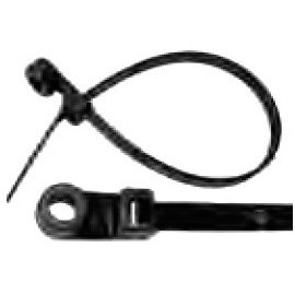 Pico Wiring 7097PT 7-1/2"blk #10 Stud Mnt Hole Nyl