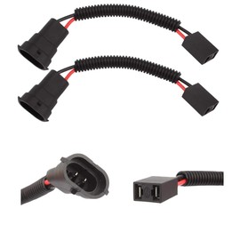 TOMALL H11 to H7 LED Headlight Retrofit Wiring Harness Connector Socket Adapter 12cm(5inch)