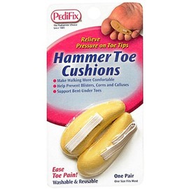 Hammer Toe Crests Buttress Pads, Left, Medium, Suede