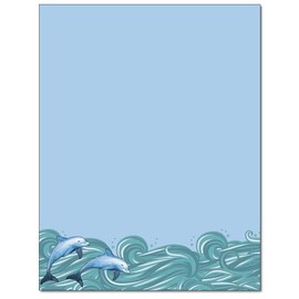 Dolphins Letterhead Laser & Inkjet Printer Paper (100 Sheets)