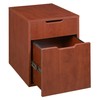 Niche Mod Freestanding Box File Pedestal with no Tools Assembly-