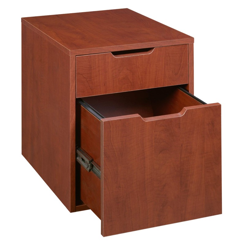 Niche Mod Freestanding Box File Pedestal with no Tools Assembly-
