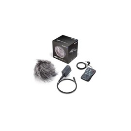 Zoom APH-5 (UK-Version) accessory pack for Zoom H5 Handy Recorder, hairy windscreen, power supply, remote control