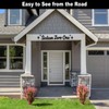 LUCK HOUSE Cursive House Numbers for Outside – 6 Inch