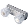 Laguna Brass 3330ABN Mobile Home Two Handle Non-Metallic 4" Shower