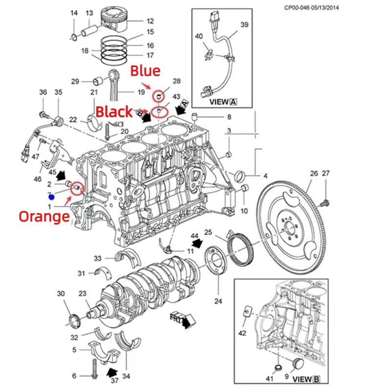 Vexillaris 55556227 90530050 55563957 Restrictor Valve Check Oil Flow for