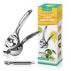Monkkino Lemon Squeezer, Lemon Squeezer Juicer, Citrus Juicer Handheld, Metal