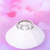 Fookduoduo Hug Rings for Women Sterling Silver Adjustable Love Ring