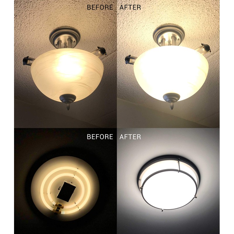 5.5" LED Light Engine, 23W 1700LM, 3000K Warm White, Retrofit