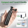 JOILCAN 25.2" Selfie Stick Tripod, Action Camera Vlog Tripod, Portable