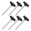 Sourcing Map 6Pcs Tee Wing Knobs Thumb Screws, M4 x