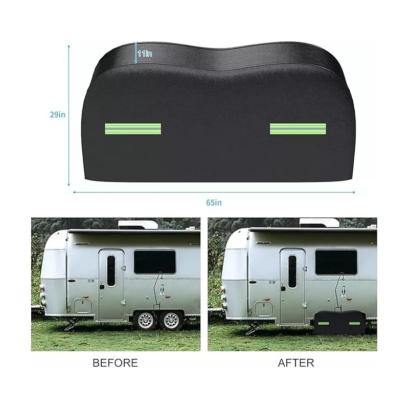 Generic Dual Axle Wheel Cover RV Tire Covers (2 Pack)
