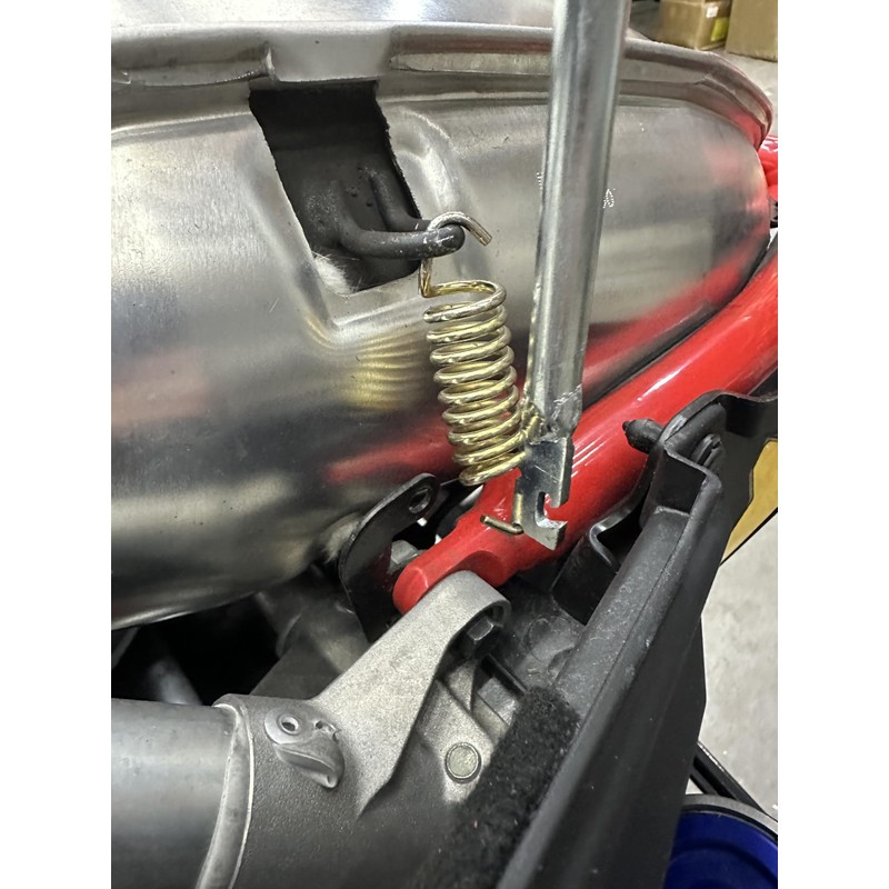 Push Industries 102.302 Exhaust Spring Removal Tool for Snowmobiles, Dirt