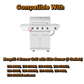 DHL-128-5Q Pulse Igniter Grill Replacement Parts for Nexgrill Igniter 5 Outlet 720-0830H 720-0925P 720-0783W Nexgrill 720-0830X 720-0783EH 720-0830HR Spark Igniter Push Button Igniter Module