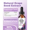 Natural Grape Seed Extract Drops-300 mg Grape Seed Extract Liquid