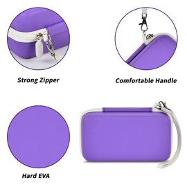 ANKHOH - Funda compatible con 3Doodler Start+ Essentials (2023) para bolígrafo 3D para niños, soporte organizador de almacenamiento para impresión de filamento de repuesto y cargador USB, solo bolsa