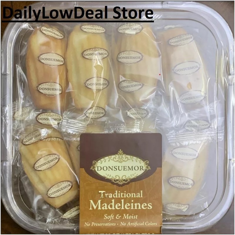 Donsuemor Traditional Madeleines - 28 Individually Wrapped - 28 Oz