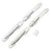 8 Pcs Car Exterior Door Handle Cover ABS Chrome Door