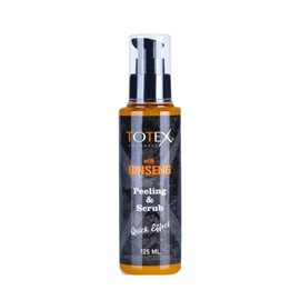 TOTEX Face Peeling & Scrub Gel | Face Care Ginseng Brightening Exfoliating Clears Blackheads | Quick Effect For Dark Spot Acne 125 ml
