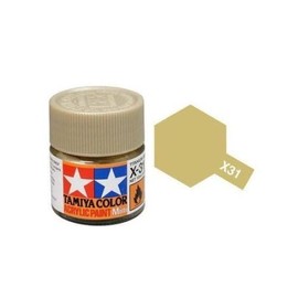 TAMIYA X31 81531 Acrylic Mini X31 Titanium Gold 1/3 oz 10ml