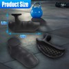 HSFOOYL Weight Lifting Grips for Men Women Deadlifts, Ergonomics Anti-Slip