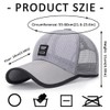 DURINM Mesh Baseball Cap in Summer Cap Men's Summer Women's
