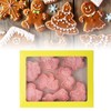 Milltrip Cookie Cutter, 8pcs Cute 3d Animal Embossing Cutters, Food