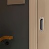 2 Pack Sliding Door Handles, Rectangular Recessed Sliding Door Handles