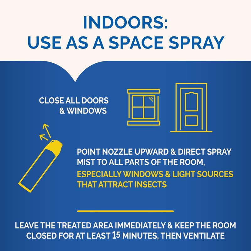 Hot Shot Flying Insect Killer, 15 Ounces, Aerosol Formula Kills