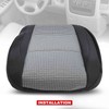 A-Premium Front Driver Seat Bottom Cover Compatible with Nissan Titan