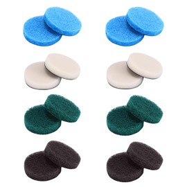 OUZHOU 16Pcs Cleaning Pad Brush Attachment Set for Bosch 6033, Nylon Universal Cleaning Brushes Compatible With Bosch 6033, High Performance Microfibre Cleaning Scrub Pad for Bosch Kitchen