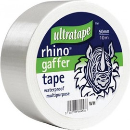 Ultratape 4 X Rhino 50mm 50mtr Multipurpose Gaffer Tape White