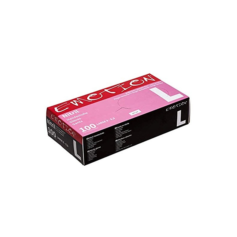 Efalock Emotion Nitrile Gloves L Pink