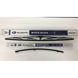 2008-2014 Subaru WRX Front Windshield Wiper Blade & Refill Set Genuine OEM IMPREZA