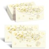 AVERZELLA 20-Pack Wedding Money Envelopes for Cash Gifts - Gold
